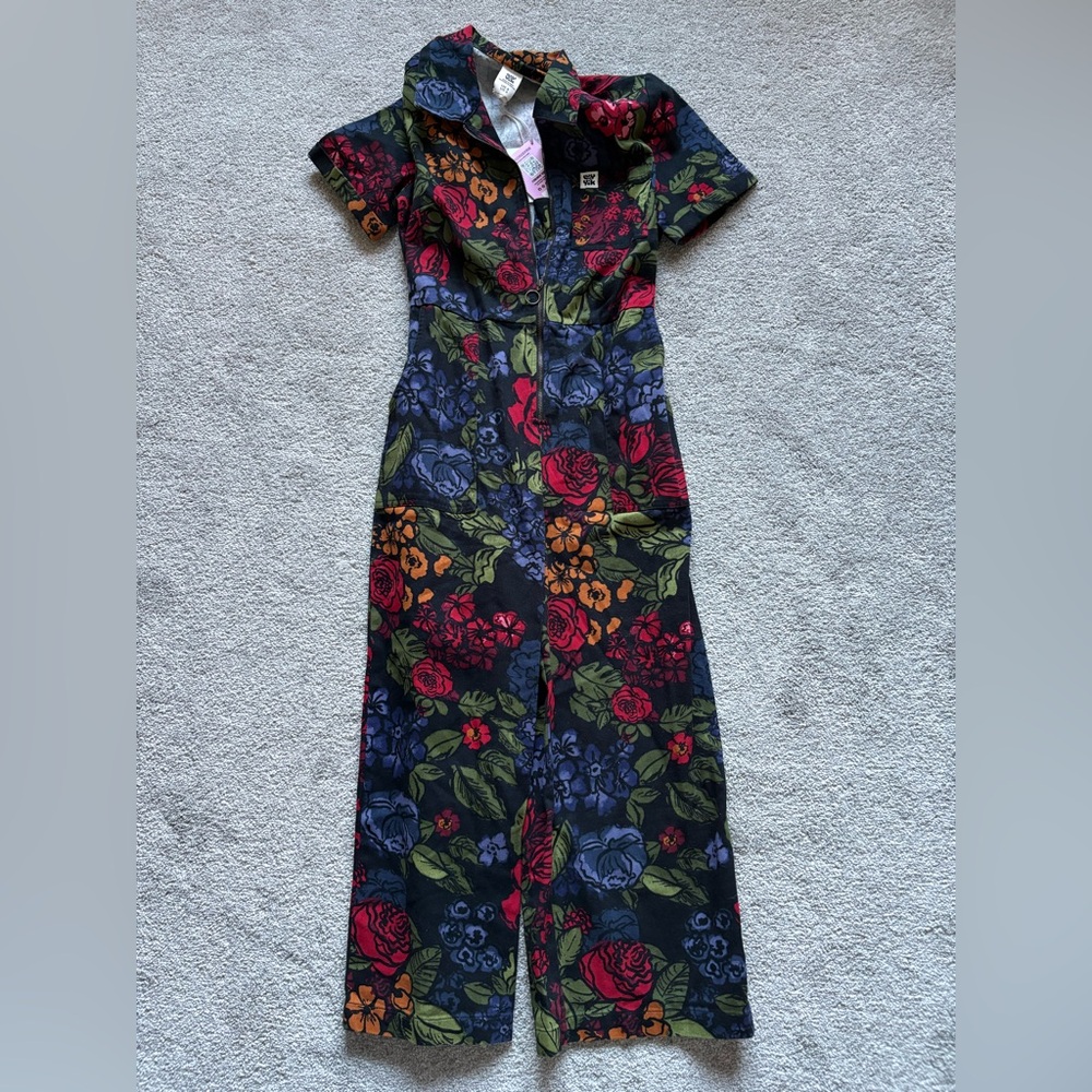 Lucy & Yak Multicolor Floral Jumpsuit